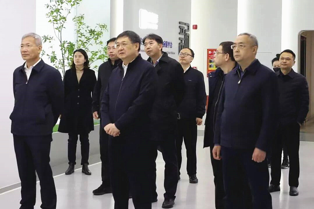 北京市平谷区党政考察团来临沂考察